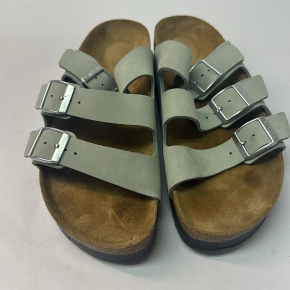 Used Papillio Women's Sandals - Gray 3 strap women’s size 39 - Picture 2 of 6